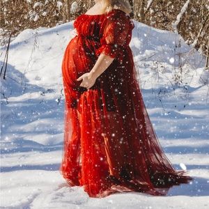 Plus Size Maternity Dress 2x